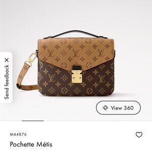 Authentic Reverse LV Pochette Métis  - Perfect Condition